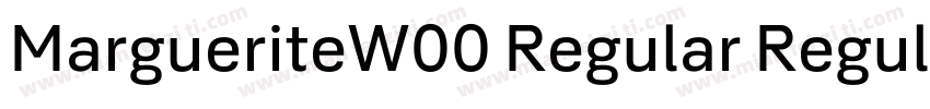 MargueriteW00 Regular Regular字体转换